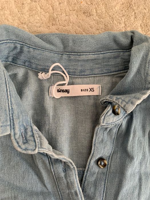 Лёгкое джинсовое платье