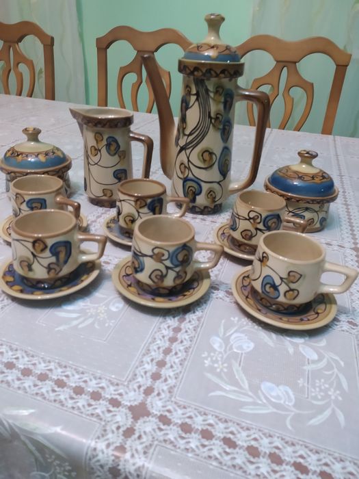 Сервис кофейный керамика