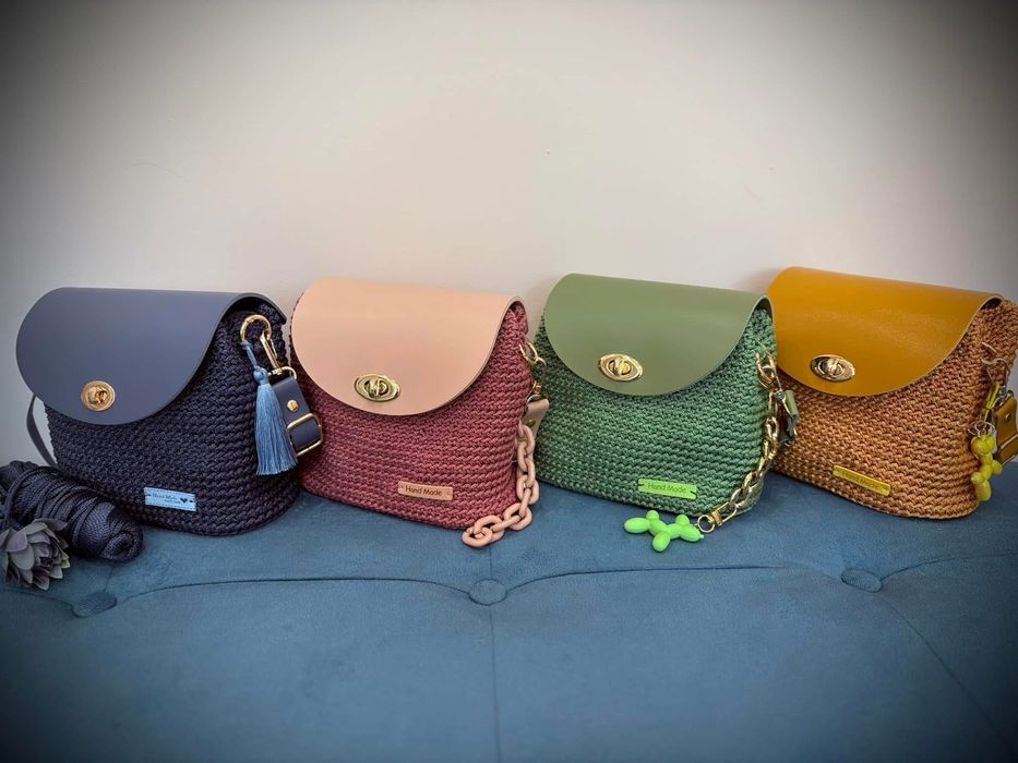 Ръчно изработена дамска чанта