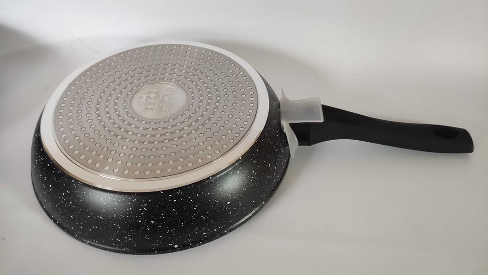 Нов комплект от 3 тигана с мраморно покритие+индукция