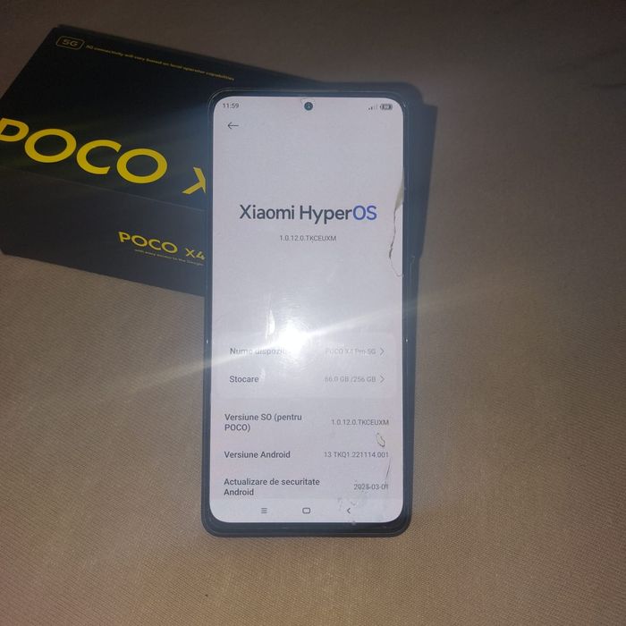 Vând  Poco x4 pro 5 g