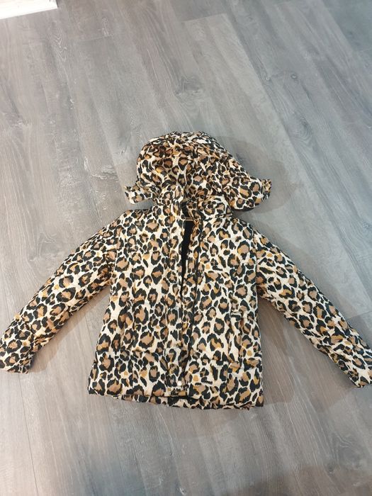 Geaca fetițe leopard