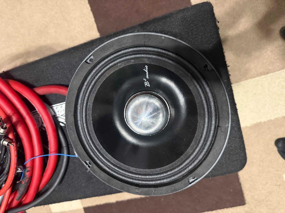 Boxă auto B² Audio RAGE 8P – Car Audio, Bass Puternic, 1 Bucată