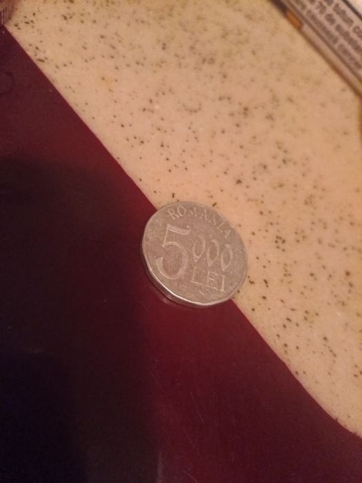 Moneda 5000lei 2002