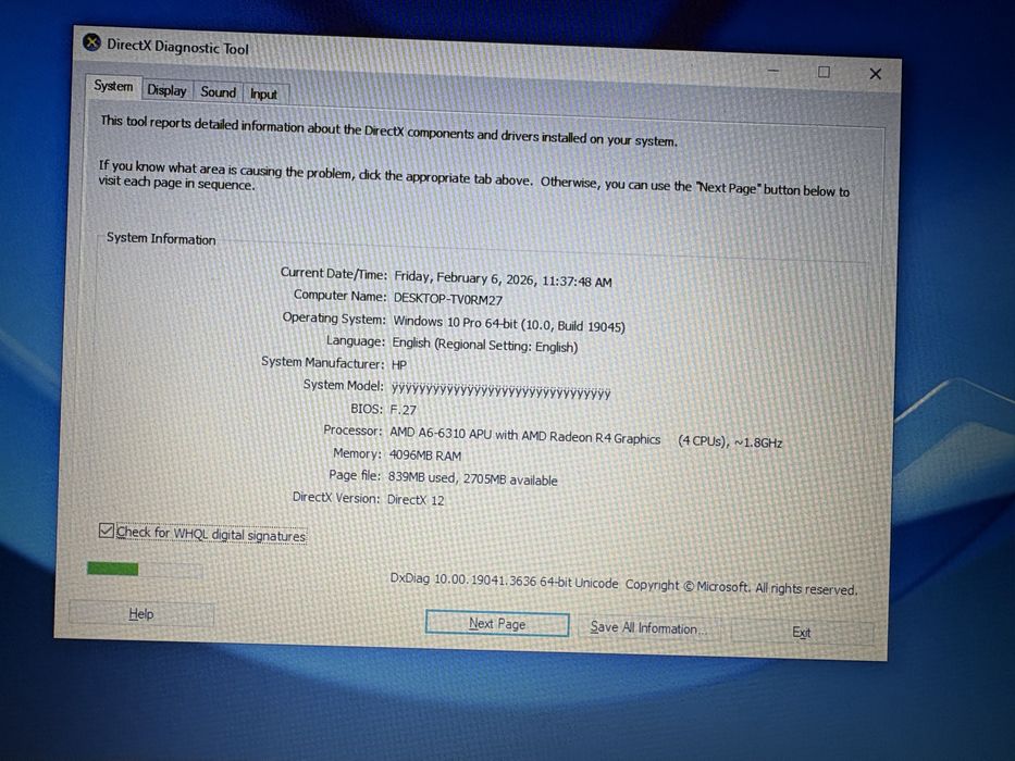 Laptop hp fara baterie