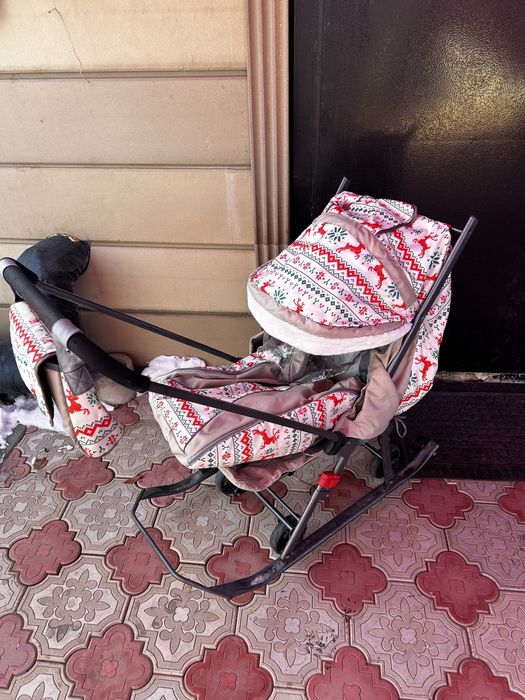 Продам санки коляска