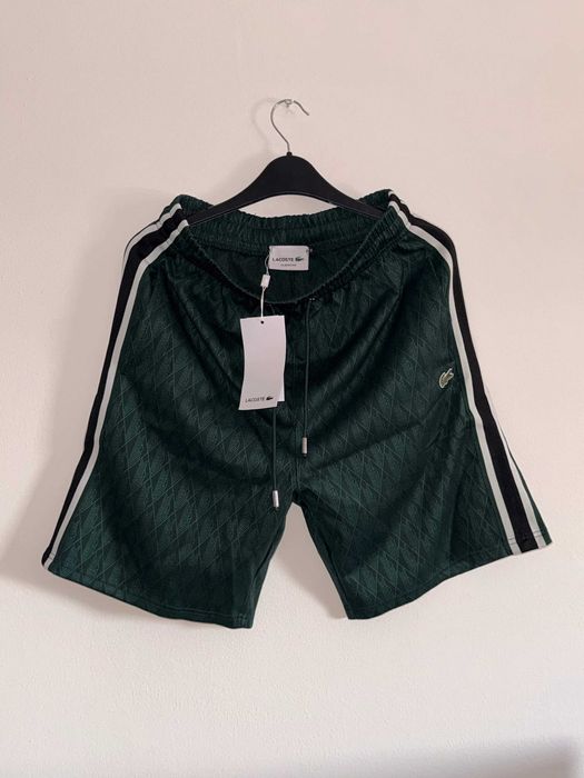 Compleu Lacoste Verde Inchis, Marimea M, Nou cu Eticheta