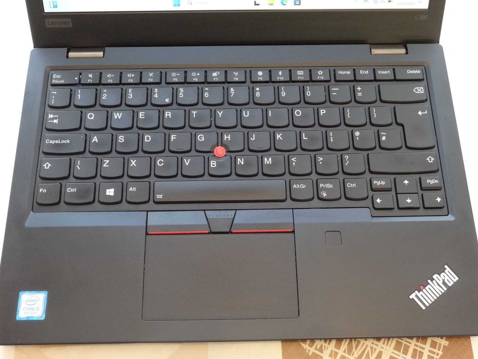 Лаптоп Lenovo ThinkPad L390 - 13.3" - i5-8265U 1.6GHz/8GB RAM/SSD256GB