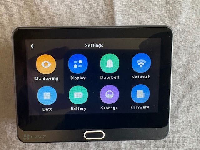 Видео шпионка EZVIZ CP4 Video Doorbel