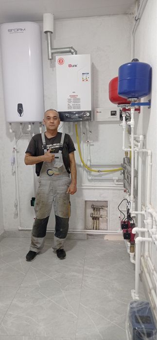 Услуги Сантехника Установка котлов все виды работ