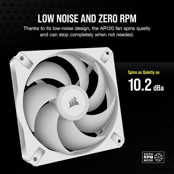 Set 3 ventilatoare Corsair iCUE AR120 120 mm RGB