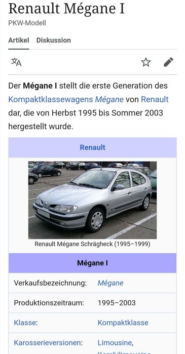 Кора багажник за Рено Мегане 1 /Renault Megane 1998-2002 хечбек