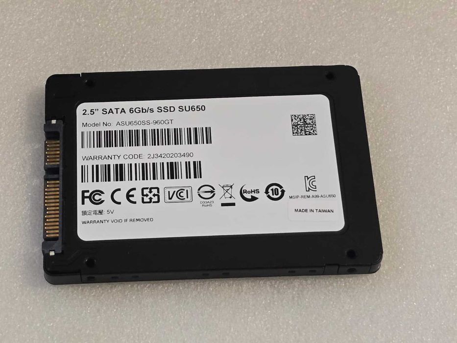 Solid-State Drive (SSD) ADATA SU650 960GB SATA III 2.5"