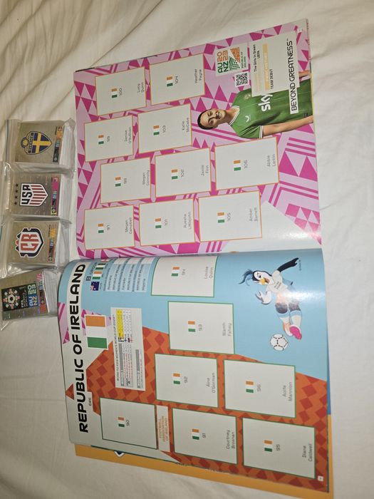 Album complet,nelipit,Panini Womens WCup 2022, 300 lei