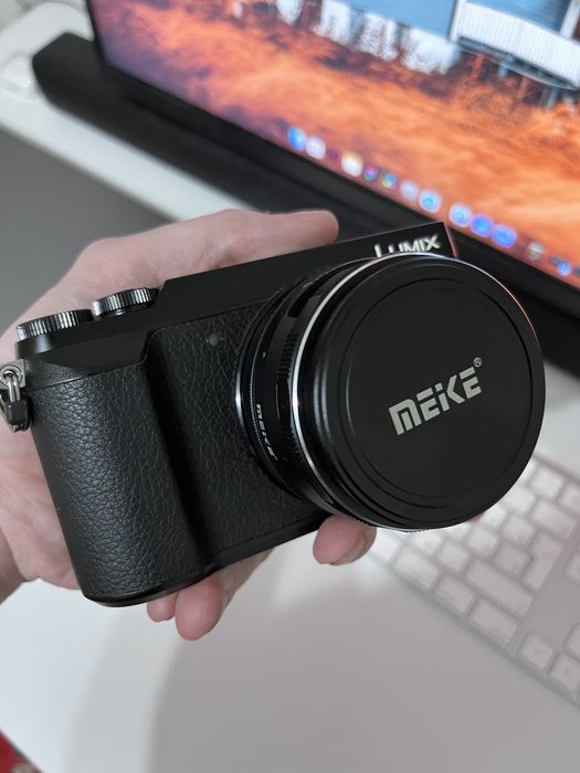 Panasonic Lumix GX80 + светосильный объектив 35mm f/1.7 + допы