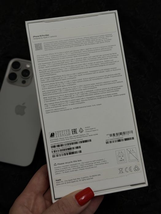 IPhone 16 Pro Max 1 TB