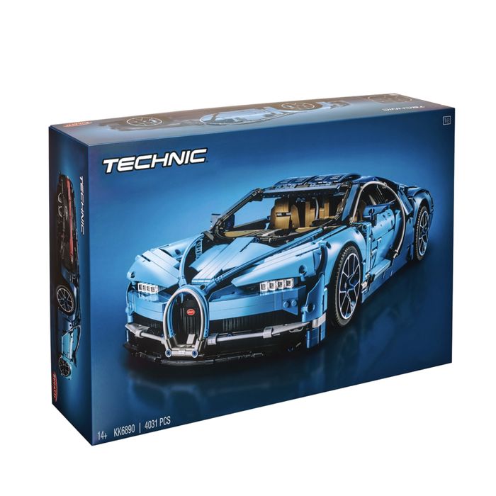 Конструктор Lego Bugatti Chiron | 4000 деталей | Большая модель