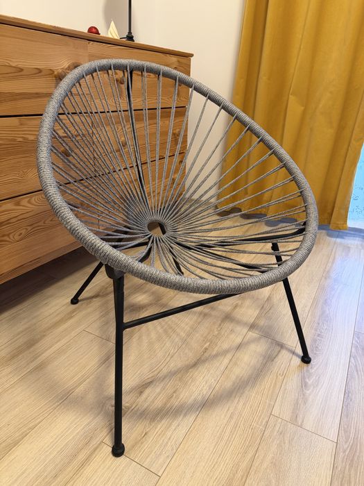 Fotoliu galben / gri