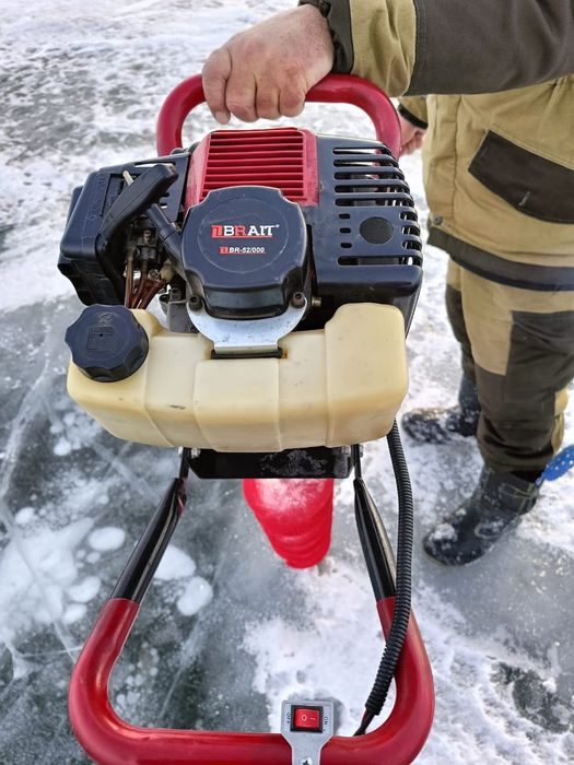 Мотобур со шнеком