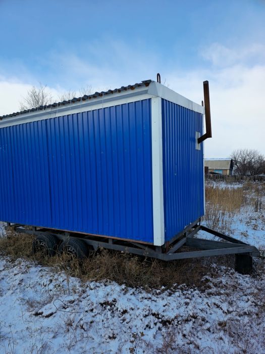 Жилой вагончик на колесах