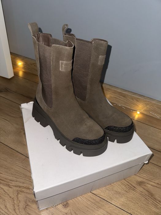 Женские сапоги весна-осень