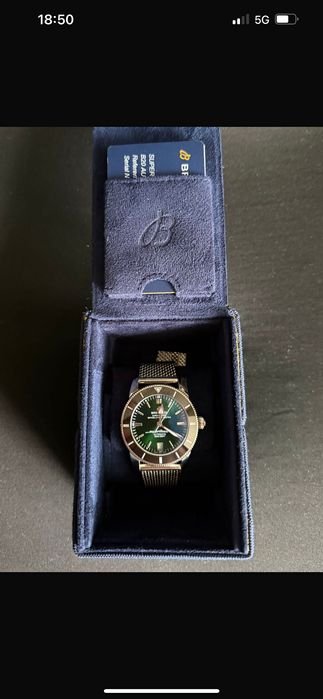 Ceas Breitling superocean Green