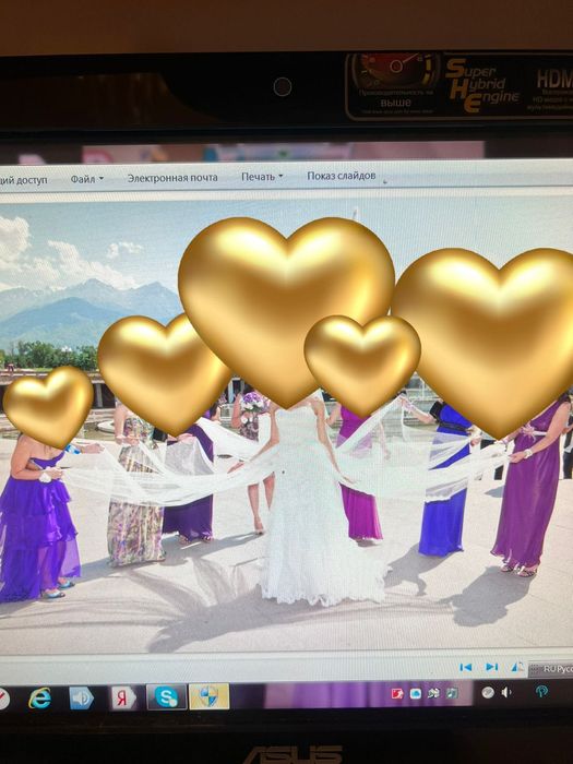 Свадебное платье авторское