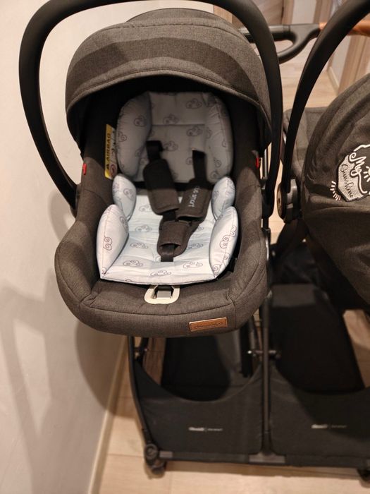 Количка за близнаци Chipolino Duo Smart