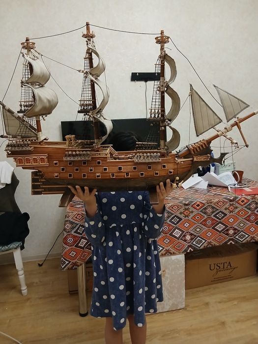 Корабль ручной работы