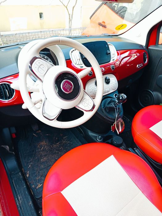 FIAT 500 Hybrid rosa