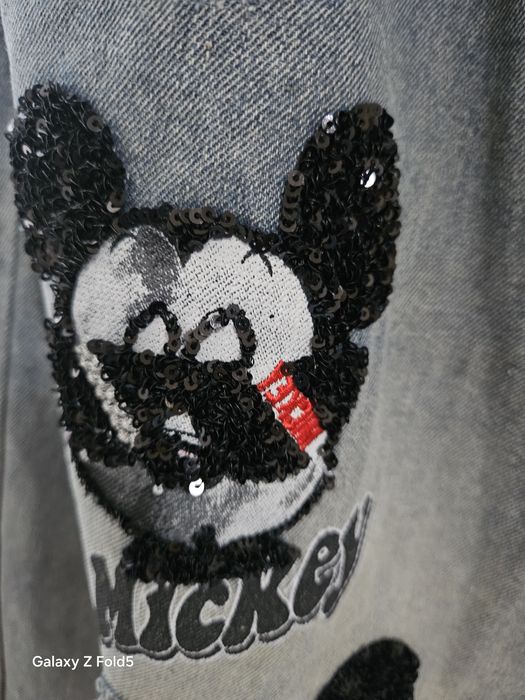 Дамски дънки Мики Маус