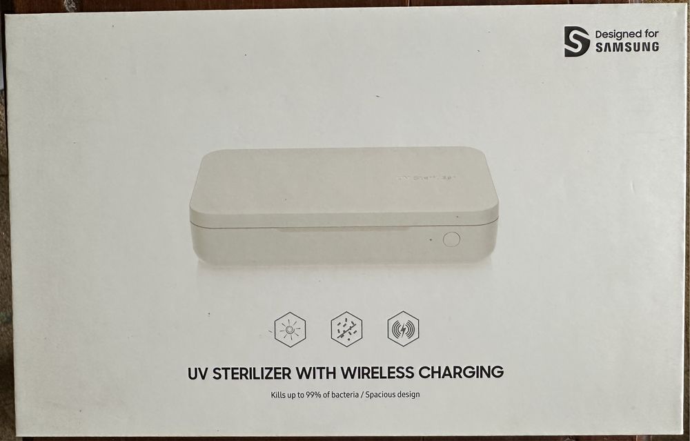 Sterilizator UV cu incarcare wireless dedicat Samsung