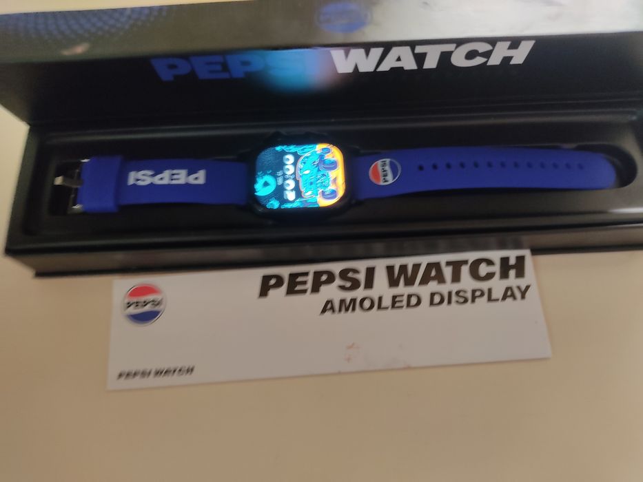 PEPSI WATCH LIMITED Edition Amoled display