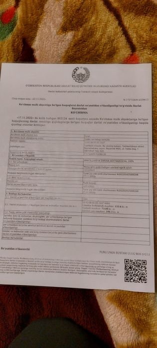 Кафе ва уй сотилади