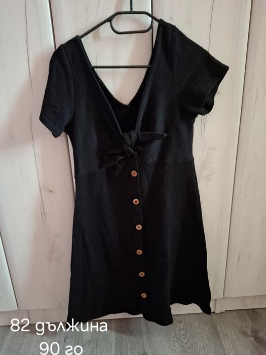 Лот три черни дамски рокли Л размер