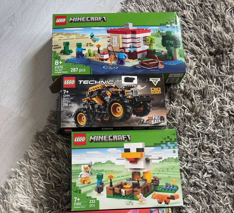 LEGO 3броя 7+ 8+