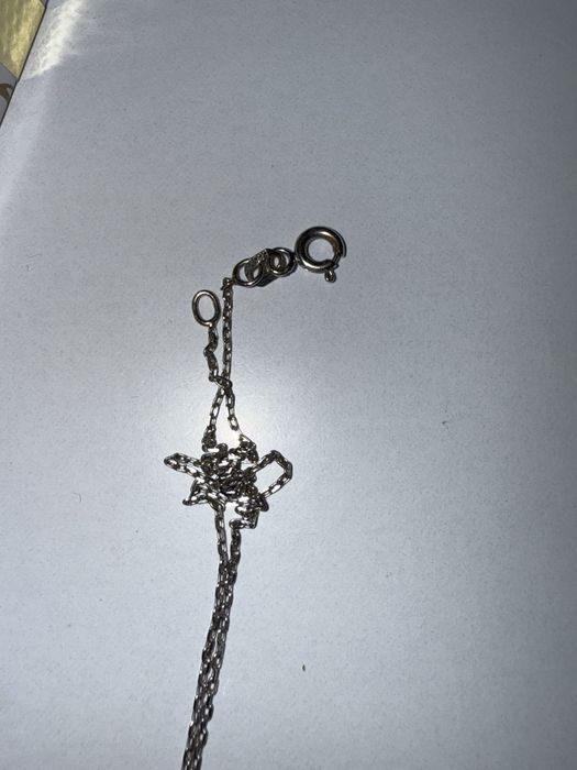 Колие с диамант - бяло и жълто злато Киркориан