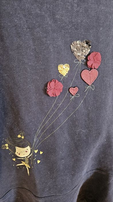 Нова рокля размер 128см