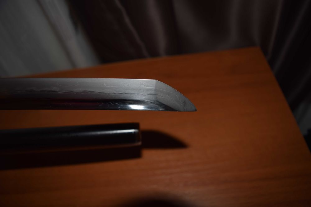 Bamboo katana, tamahagane (custom)