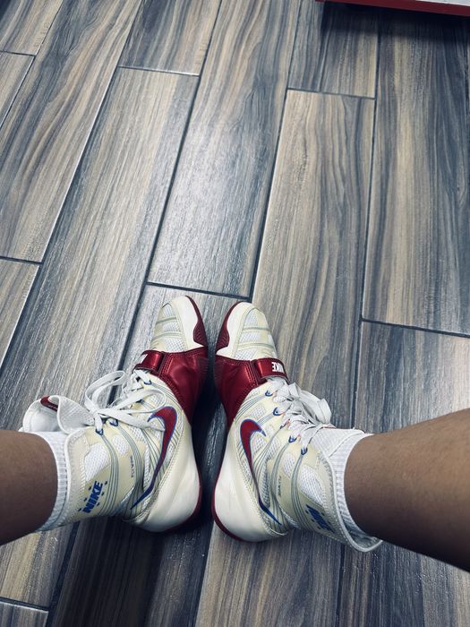 Nike hyperko 1 красно белый