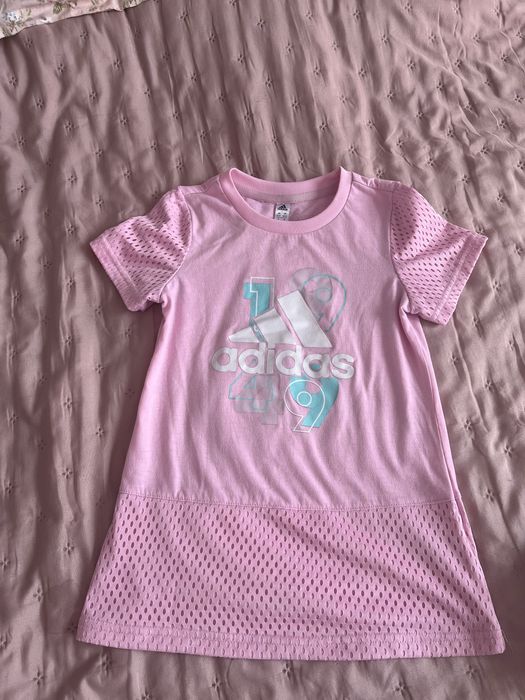 Страхотен детски екип Adidas и рокля 116см