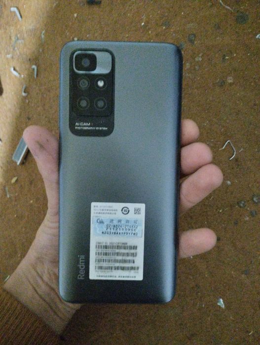 Redmi not 11 aybi yuq 2 oy ishlatlgan 128 gb