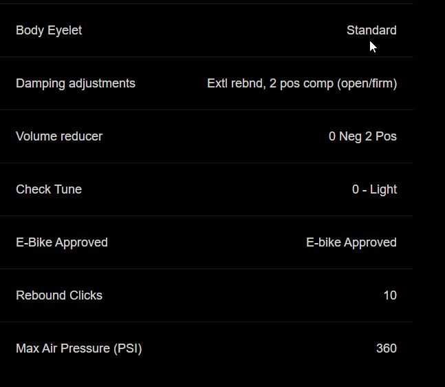 Rockshox Deluxe Select+ Debonair Trunnion 185 x 55