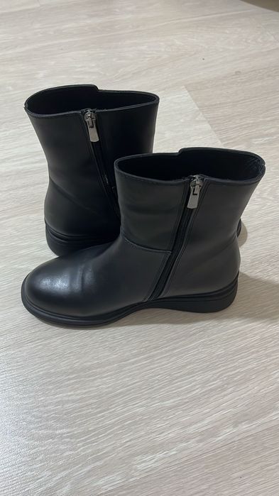 Сапоги новые от Jokey, натуральная кожа и мех