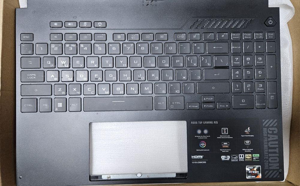 Продам клавиатуру Asus tuf gaming оригинал