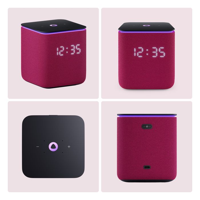 Яндекс станция Алиса миди - малиновая