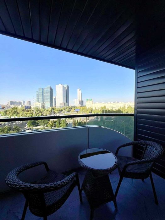 Люкс с видом на Tashkent City | U-Tower | Центр