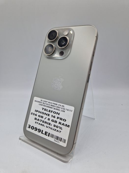 Iphone 16 Pro 256GB / 8GB RAM 90% Baterie Garantie #54431