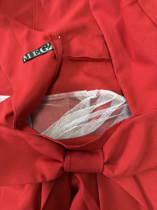 Къса ефектна рокля с гол гръб - MEGZ