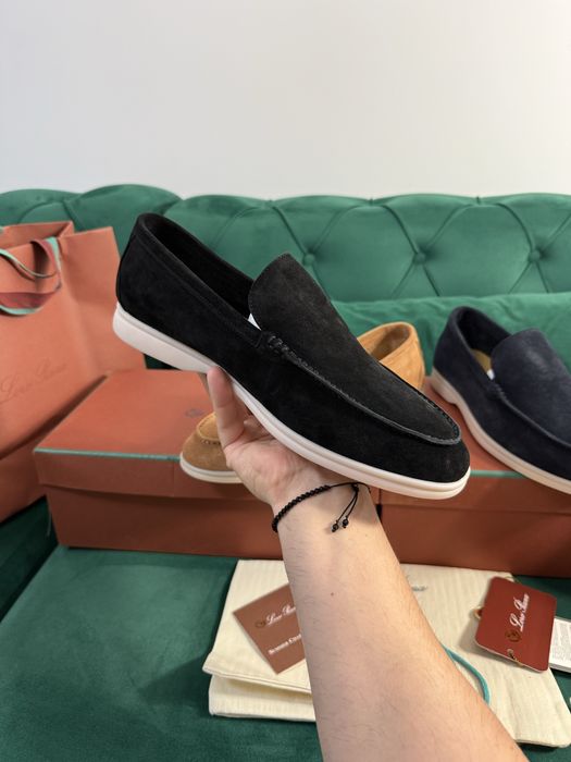 Mocasini Loro Piana piele naturala 100% Full Box colectie noua